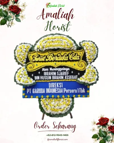 Papan Bunga Duka di Ngloro